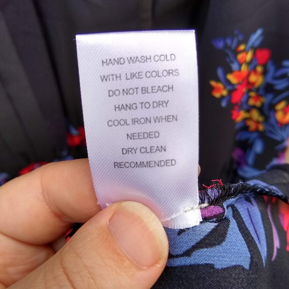 Black Rainn Sleeveless Hi Low Floral Dress - Picture 6 of 7